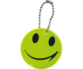 Ciondolo smile riflettente in pvc