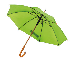 Parapluie automatique avec manche courbée